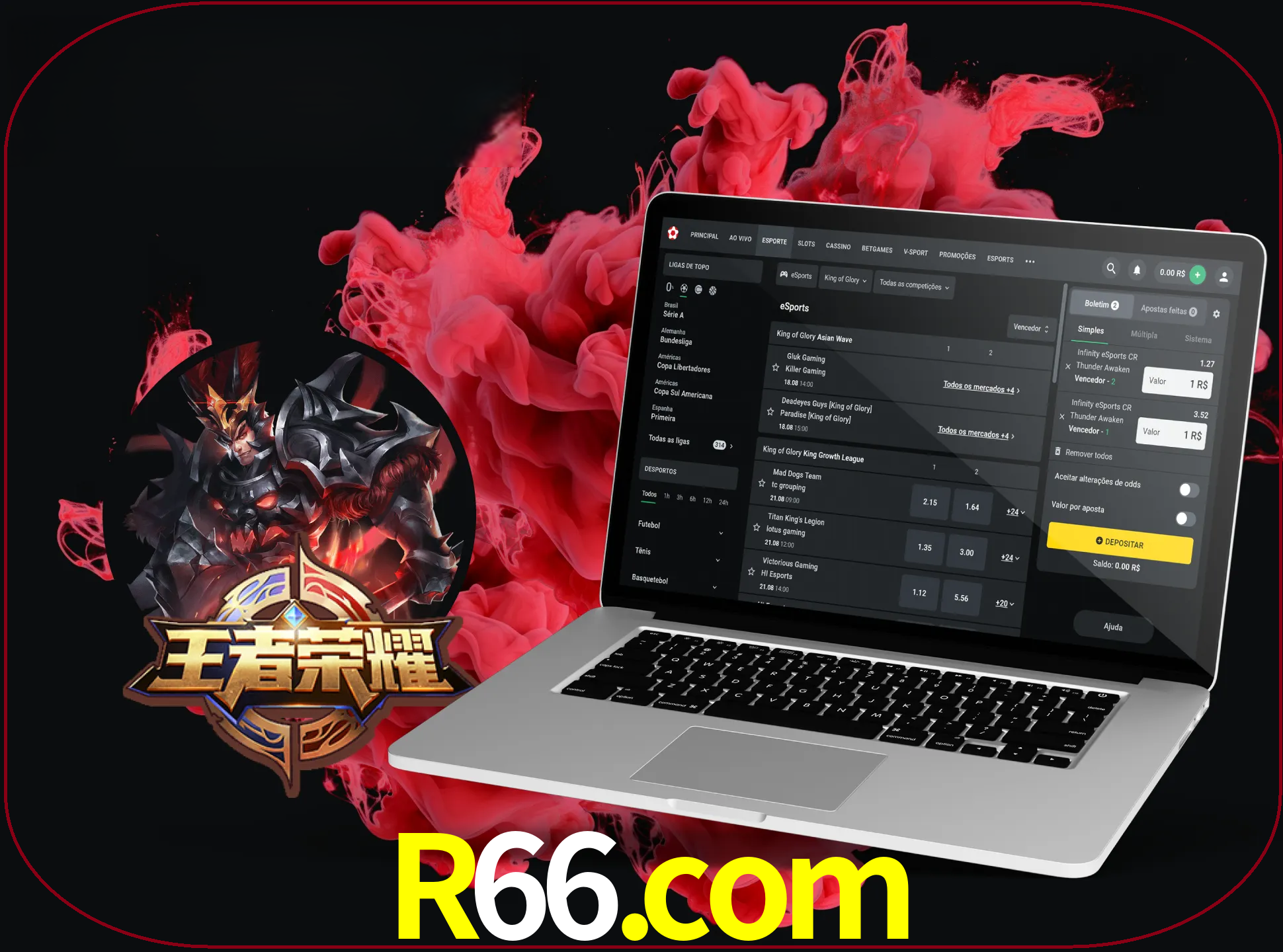 Um jogo global que conquistou os corações dos utilizadores de todo o mundo e que foi desenvolvido na China está disponível no r66.